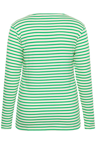 KClia T-Shirt Chalk/Bright Gree
