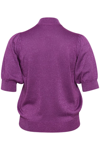 KCregitta Turtleneck Pullover Gloxinia Purple