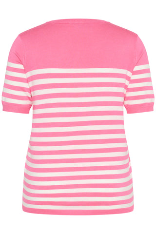 KClizzy Striped Pullover Pink Half Stripe