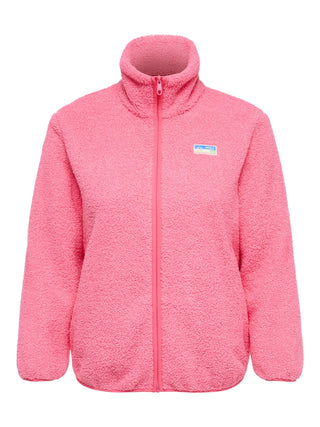CAREVA TEDDY JACKET OTW Pink Lemonade