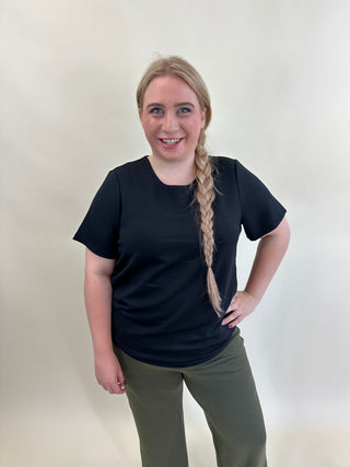 VMCHALI SS TOP JRS CUR Black