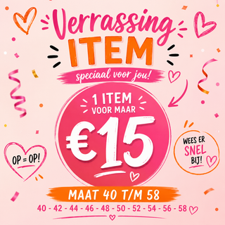 Verrassing item | kan niet retour