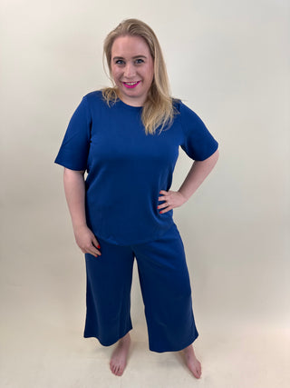 VMCELLA HW WIDE CULOTTE PANT JRS CUR