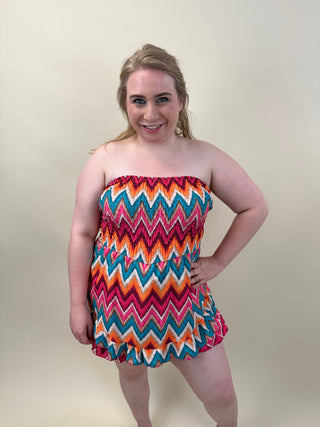 Jumpsuit zigzag